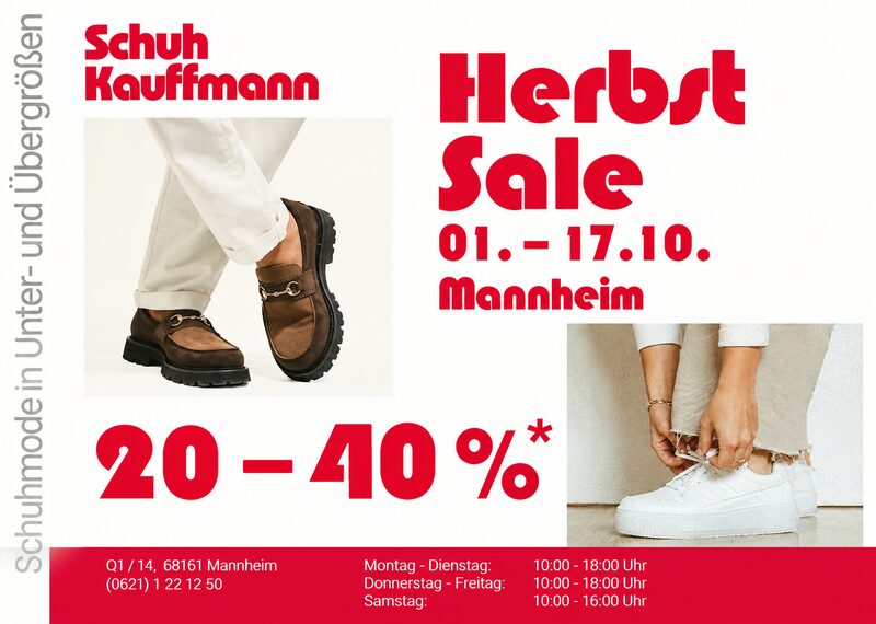 Schuh Kauffmann Filiale Mannheim